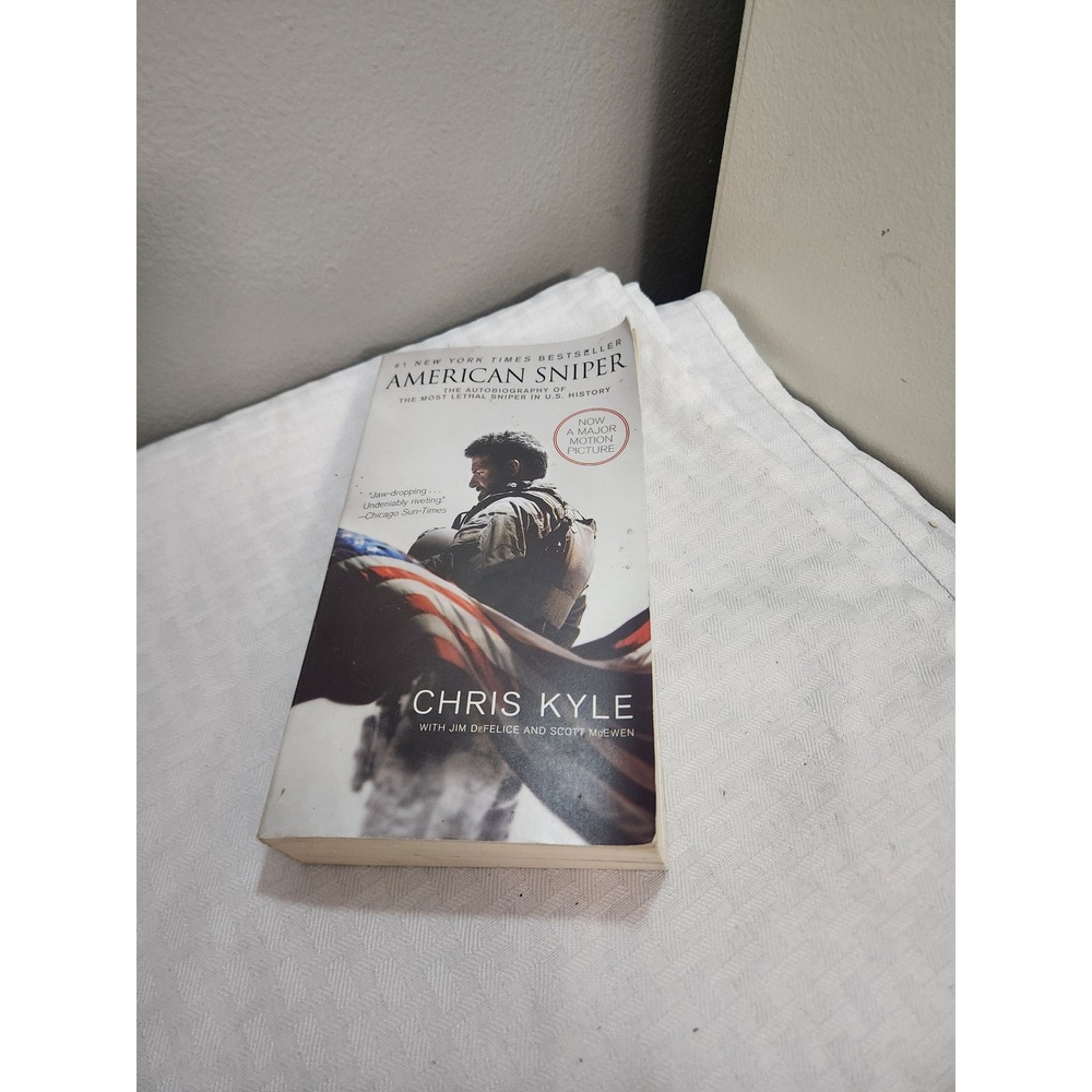 American Sniper Chris Kyle Autobiography Paperback Movie Tie-In Edition Book